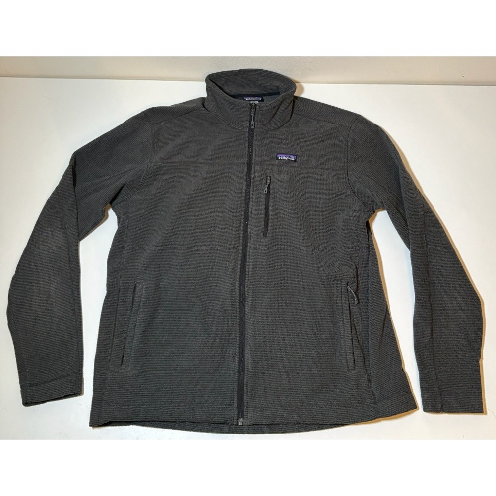 Patagonia Men's Full Zip Fleece Jacket | Gray | XL